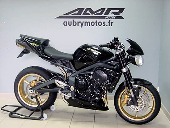 TRIUMPH STREET TRIPLE R – prépa spéciale AMR Vittel 88